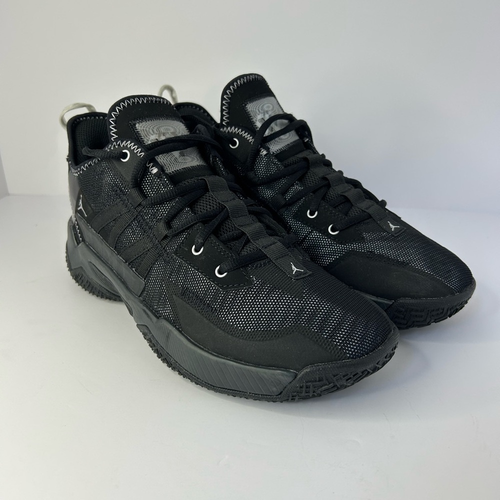 Air Jordan One Take II Mens 8.5Black Metallic Silver CW2457-001 Basketball Shoes